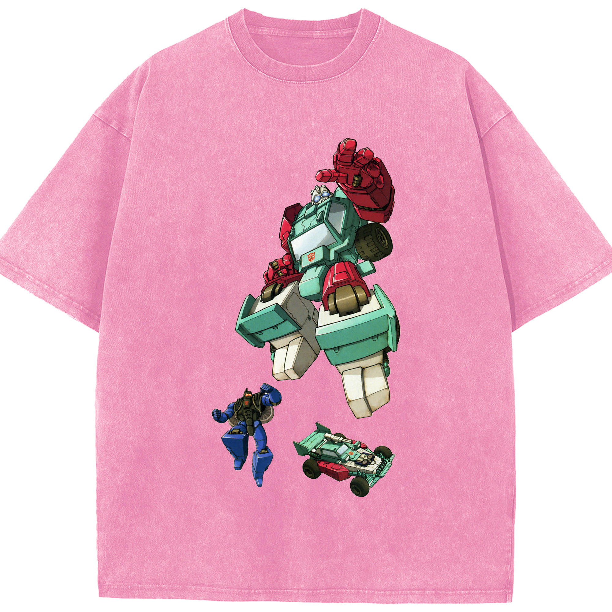 （画像用）  綿100% ヴィンテージ風 半袖Tシャツ（フロントプリント）